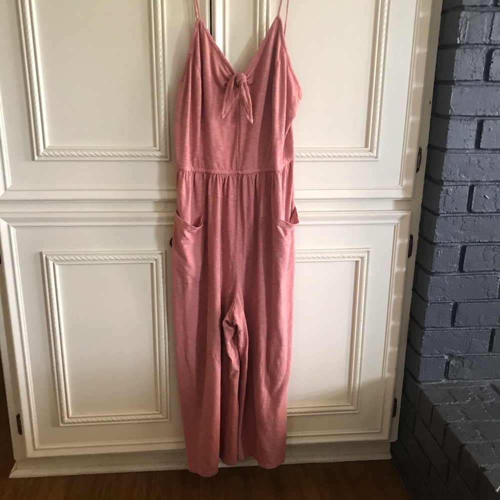 Caslon ladies knit jumpsuit in soft rose 🌹 color